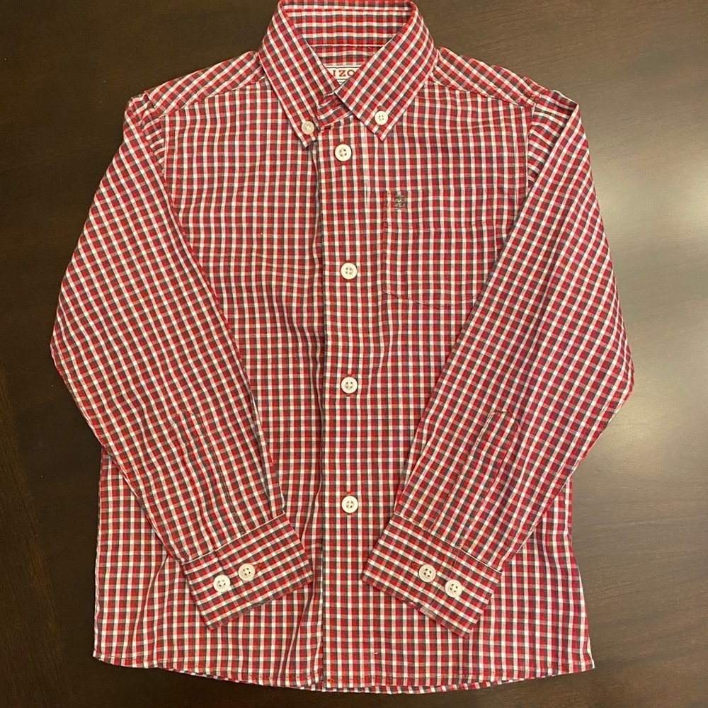Izod button down shirt - boys​​, EUC